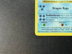 Pokemon TCG Base Set Gyarados Shadowless Holo Rare 6/102 MP - Image 4
