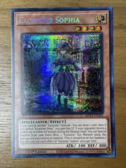Yu-Gi-Oh - Exosister Sophia - MP23-EN255 - Prismatic Secret Rare - Image 1