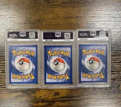 3 Deoxys 2005 Pokemon Ex Deoxys PSA 9 Graded Card MINT #16/107, #17/107, #18/107 - Image 2
