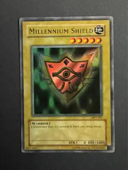 Millennium Shield MP1-001 McDonald's Promo Limited Edition YuGiOh Card NM - Image 1