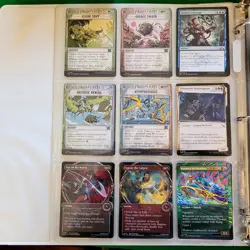 13 Pages of MODERN Era Cards Collection in Binder and 1000 random Bulk MTG Lot - Image 2