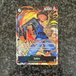 PRB02-014 Sabo SR ALT ART One Piece TCG Card - Image 1