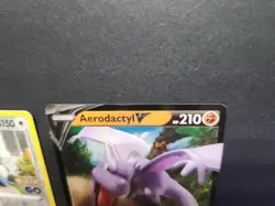 lot of 2 pokemon cards Aerodactyl V 92/196* and Snorlax 55/078* rare - Image 3
