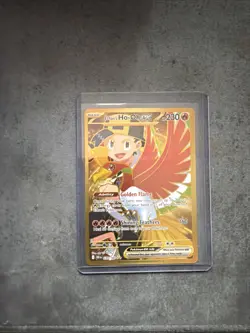 Pokemon TCG Ethan's Ho-Oh EX 239/182 Sv10: Destined Rivals Gold Holo Card - Image 2