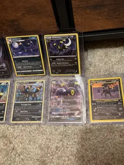 11 Umbreon Card Lot. Lp-nm. Not A Charizard, Rayquaza, Gengar, Mewtwo, Lugia. - Image 1