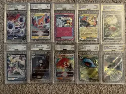 10 AGS Graded Pokemon Card lot - Image 1