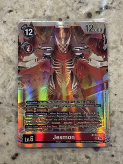 Digimon Card Game Jesmon BT23-013 SR Super Rare BT23 Hackers Slumber - Image 1