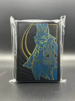 Mega Lucario Card 65 Sleeves (New & Sealed) - Pokemon - Mega Evolution ETB - Image 1