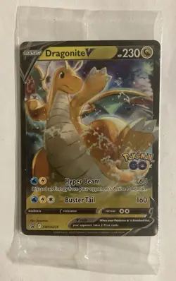 Dragonite V SWSH235 SWSH: Sword & Shield Promo Card - Sealed - Image 1