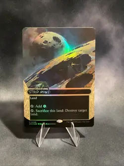 Strip Mine (0130) (Borderless) (Galaxy Foil) Edge of Eternities: Stellar Sights - Image 1