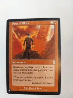 Price of Glory The List Reprints Regular - Image 1