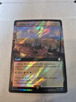 Clifftop Retreat (Extended Art) (Surge Foil) Universes Beyond: Fallout Foil - Image 1