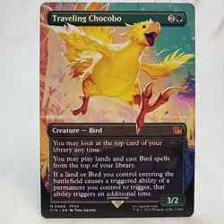 Traveling Chocobo MTG NM Non Foil Showcase Extended Near Mint Fast Shipping - Image 1