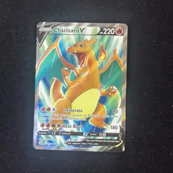 Pokemon Charizard V 153/172 Brilliant Stars Ultra Rare Full Art Holo - Image 1