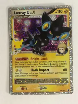 Pokemon TCG Celebrations Classic Collection Luxray GL LV. X 109/111 Near Mint - Image 1