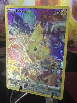 Pikachu #160 Crown Zenith Pokemon TCG - Full Art Secret Rare Holo Near Mint NM - Image 2