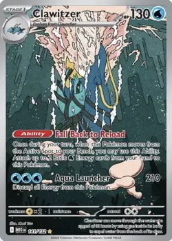 🌊Clawitzer | 141/132 | Mega Evolutions | Illustration Rare | Pokemon TCG🌊 - Image 1
