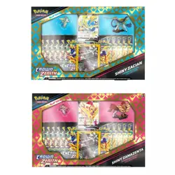 Pokemon Crown Zenith Premium Figure Collection Box | Zacian & Zamazenta 820650851636 - Image 1