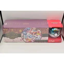 Pokemon 2025 Holiday Calendar Pokeball Costco Bundle Lunar Ball Sealed Limited - Image 1