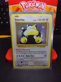 Snorlax XY179 Pokemon TCG XY Black Star Promos Ultra Rare Holo LPn - Image 1