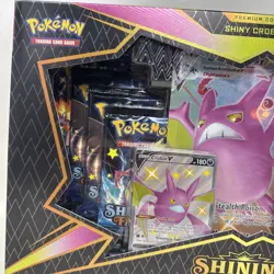 Pokemon TCG: Shining Fates Premium Collection Set Shiny Crobat VMAX Brand New! - Image 3