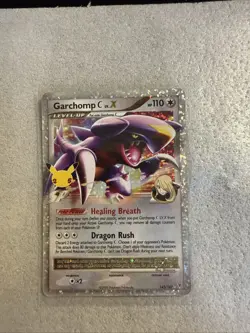 Pokemon TCG Garchomp C LV.X 145/147 Celebrations 25th Anniversary - Image 1
