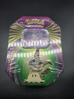 Pokemon TCG: Mighty Mysterious (Mimikyu) Tin - "Sealed" 820650809859 - Image 1