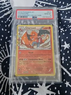 Pokemon XY Generations Radiant Collection CHARIZARD 2016 PSA 10 #RC5 - GEM MINT - Image 1