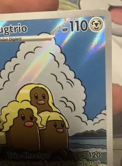 Pokemon TCG Alolan Dugtrio 208/191 Illustration Rare Surging Sparks NM - Image 3