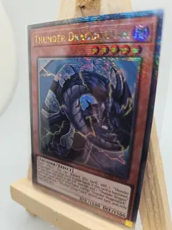 Yu-Gi-Oh Thunder Dragondark Quarter Century Secret Rare RA03-EN018 Near Mint... - Image 3