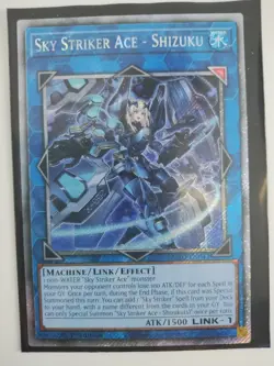Sky Striker Ace - Shizuku (Platinum Secret Rare) RA03-EN043 - Image 1