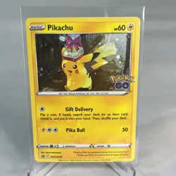 Pokemon Pikachu SWSH234 Cosmos Black Star Promo Holo Card Collectible GO set - Image 1