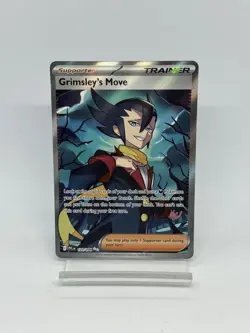 Grimsley's Move 120/094 Mega Evolutions Phantasmal Flames Pokemon Card Full Art - Image 1