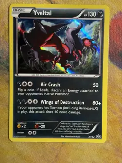 Yveltal Holo XY32 Promo Rare Pokemon TCG 2014 Card - Image 2