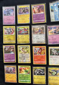 BIG Lot Foil Holos Pokemon Cards TCG 68 Rare 30 uncommon 60 common in sleeves - Image 4