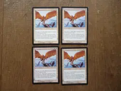 MTG 4 x Battle Screech uncommon Judgment Magic The Gathering card playset - Image 1