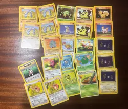 Vintage Pokemon Bulk Card Lot of 350 WotC Includes Only Non-Holos Common-Rare - Image 4