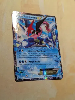 Pokemon TCG Ash-Greninja EX XY Black Star Promo XY133 Holo Card TCG Regular Size - Image 4