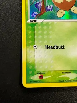 Seedot 60/100 - EX Crystal Guardians Stamped Reverse Holo Pokemon Card LP - Image 2