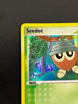 Seedot 60/100 - EX Crystal Guardians Stamped Reverse Holo Pokemon Card LP - Image 5