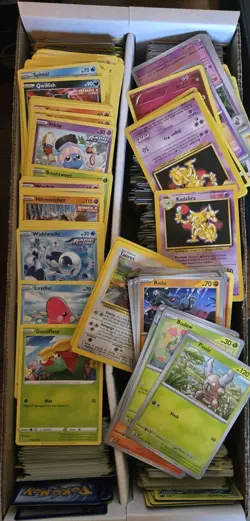 10+ Pounds Of 2000+ Mostly Non-holo Pokemon Card Bulk lot - All Eras NM-DMG - Image 1
