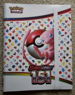 **BINDER ONLY ** from Pokemon 151 Mew Binder Collection - No cards included! - Image 1