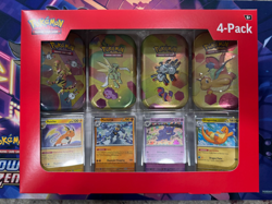 Pokemon SV 151 Mini Tins & 4 Promo Cards Bundle (8 x 151 Booster Packs Total!) - Image 1
