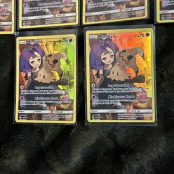 Pokemon Mimikyu 245/236 SM Cosmic Eclipse Full Art Secret Rare Card lot - Image 4