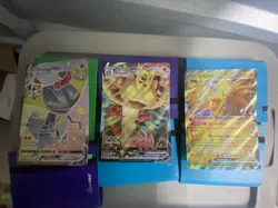 JUMBO LOT JOLTEON FLAREON VAPOREON VMAX + More OVERSIZED CARD LOT NM POKEMON #B - Image 2