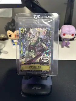 Chinese-ChinaJoy 2025 Limit Roronoa Zoro P-042 PROMO ONE PIECE Card Game - Image 1