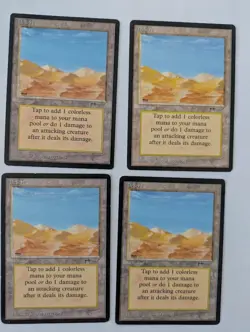 4 Desert Arabian Nights MTG NM Free shipping with tracking - Image 1