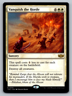 Vanquish the Horde R 0091 Tarkir: Dragonstorm Regular - Image 1