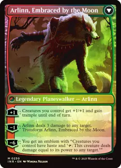 MTG FOIL Arlinn Kord Arlinn Embraced by the Moon - Innistrad Remastered #230 - Image 2