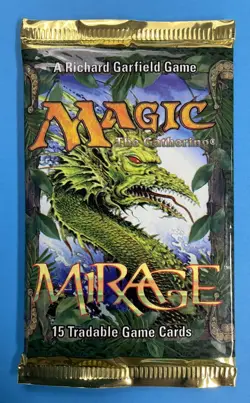 *Factory Sealed* Magic the Gathering “Mirage Booster Pack” MTG - Image 1